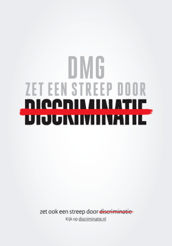 DMG zet een streep door discriminatie